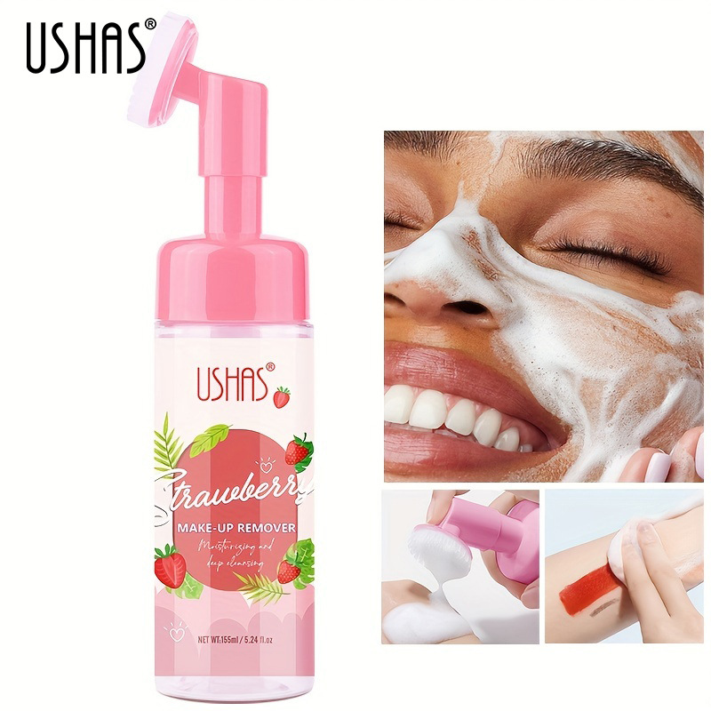 USHAS cross-border in-stock best-selling facial cleansing and makeup remover bubble Liquid, facial Cleanser, Cleansing mousse, Facial Makeup Remover Soft lotion full figure