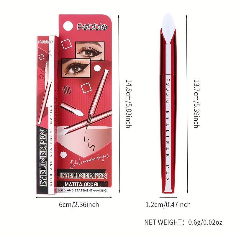 USHAS TP354F eyeliner Pen for cross-border stock in Europe and America Item Picture