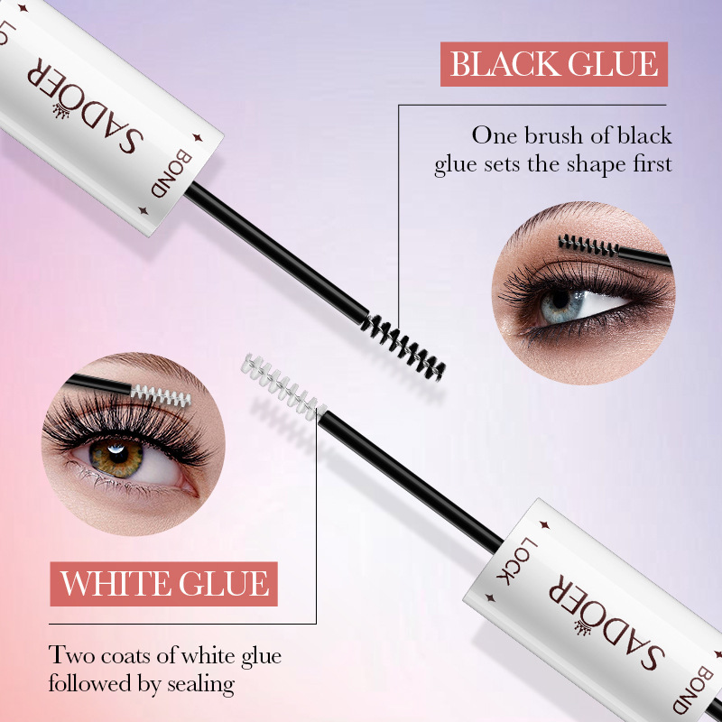 Full English SADOER double-headed eyelash glue, styling eyelash makeup, cross-border export wholesale Item Picture