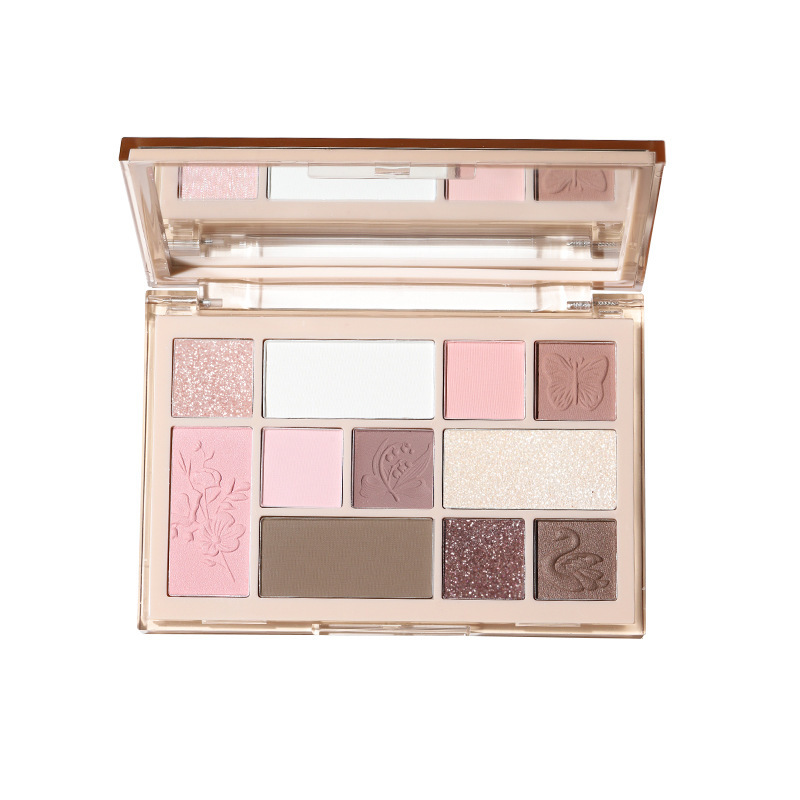 NOVO Nebula Eyeshadow Palette is multi-functional and versatile for beginners and students. It is portable and delicate, suitable for contouring and highlighting Item Picture