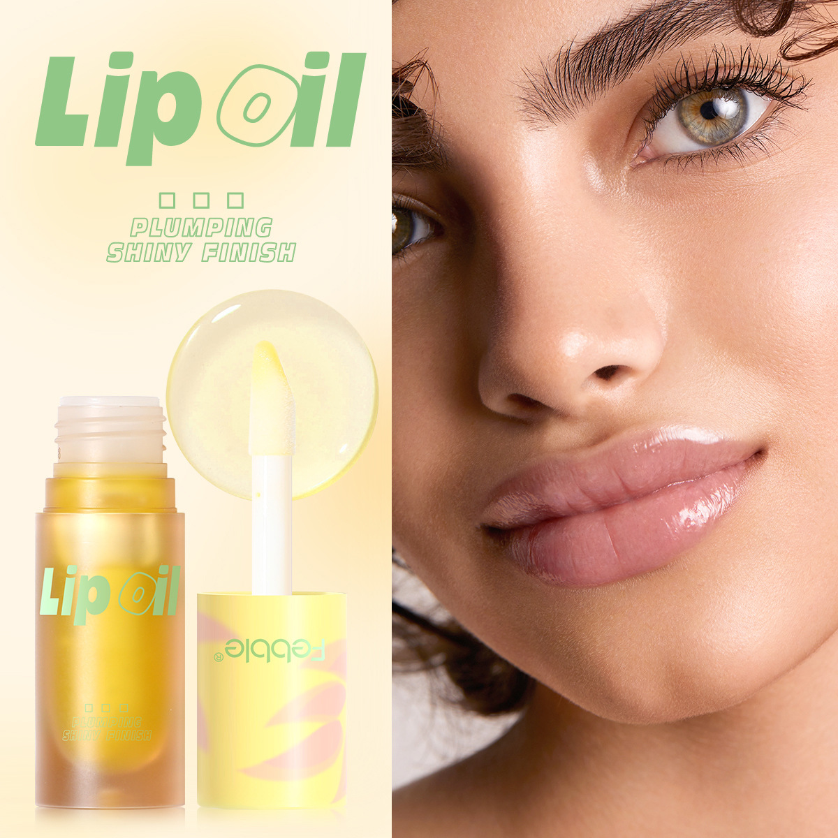 Febble FBC049, a long-lasting brightening, moisturizing and nourishing oat lip oil for cross-border Amazon sales in Europe and America details Picture