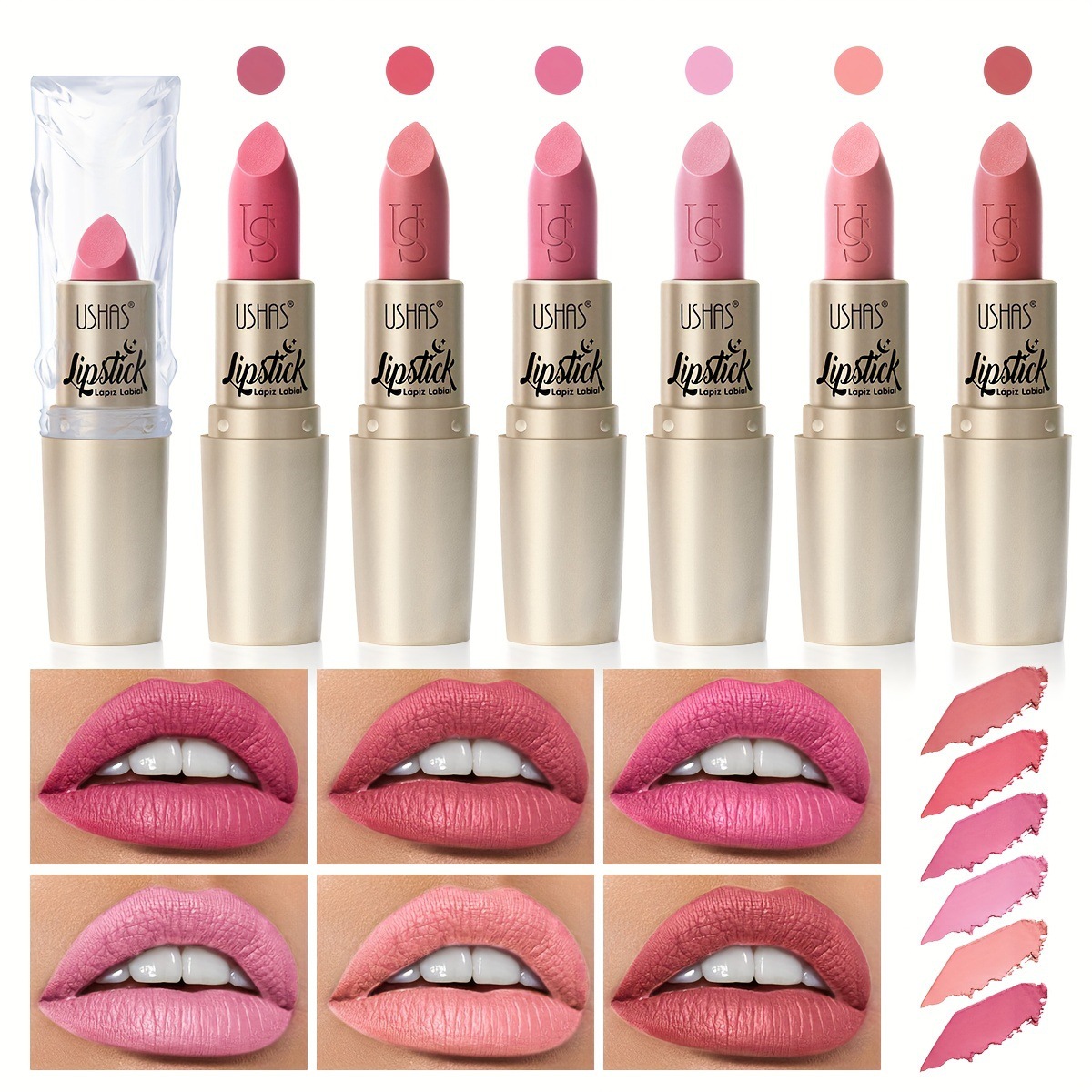 USHAS Cross-border Trade Golden Lipstick LP2329B full figure