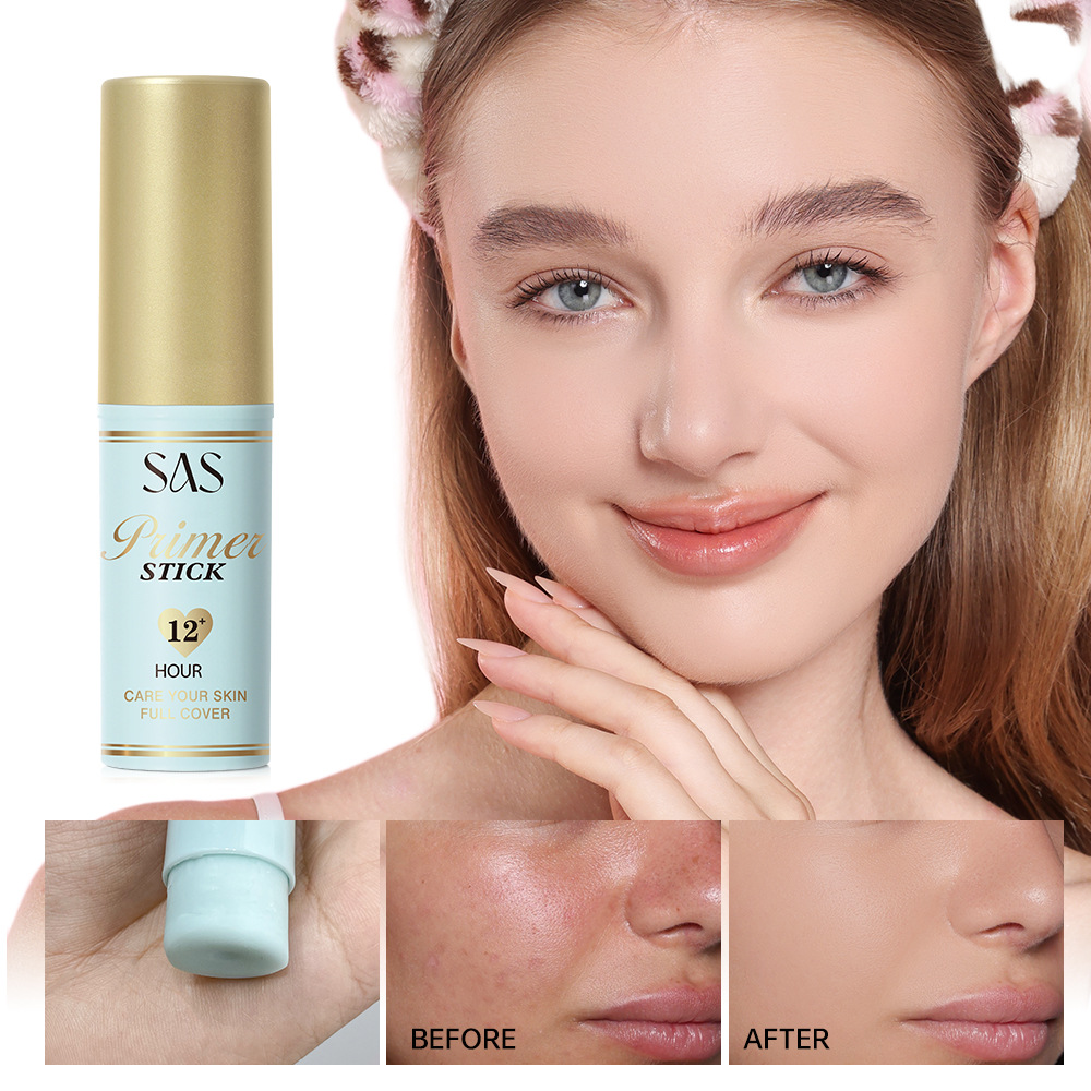 USHAS European and American cross-border stock Primer for Hydrating, Moisturizing, long-lasting Nourishing and adherent Base makeup matte SAC093 details Picture