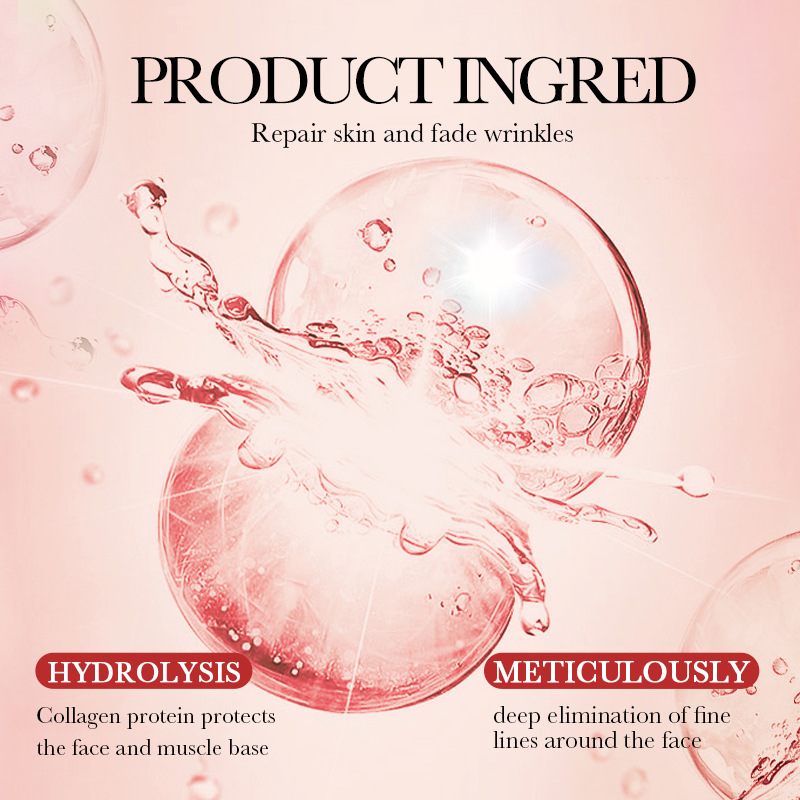Full English SADOER Collagen Hydrating Gel for Removing nasolabial Folds and fine lines at the corners of the mouth cross-border export wholesale Specification drawing