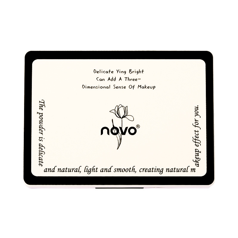 NOVO Floating Light Phantom Facial Contouring Plate Brightening Matte Pearlescent Sparkling Pink Nose Shadow Shadow High-Gloss Contouring Plate All-in-one Plate Item Picture