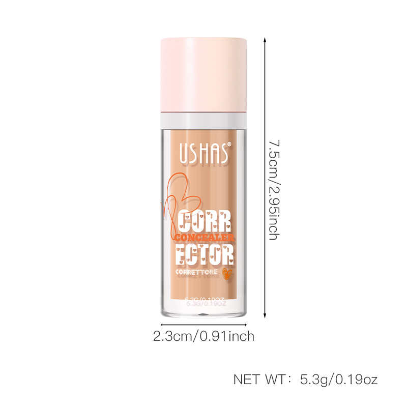 USHAS Cross-border Amazon Hot-selling FS469 Natural Waterproof Long-lasting Concealer Foundation without Smudging Item Picture