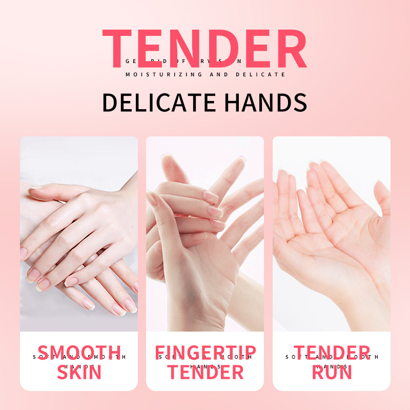 SADOER Peach Hydrating Hand Cream in Full English: Moisturizing, Hydrating, Nourishing, Refreshing and Moisturizing Cross-border export wholesale Specification drawing