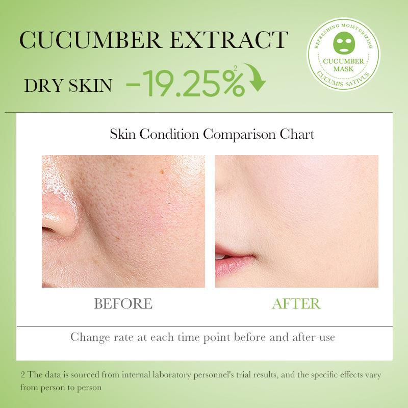 All-english BIOAOUA Cucumber Moisturizing Mud Mask Deep Pore Cleansing and Refreshing Mud Mask Cross-border export wholesale Item Picture