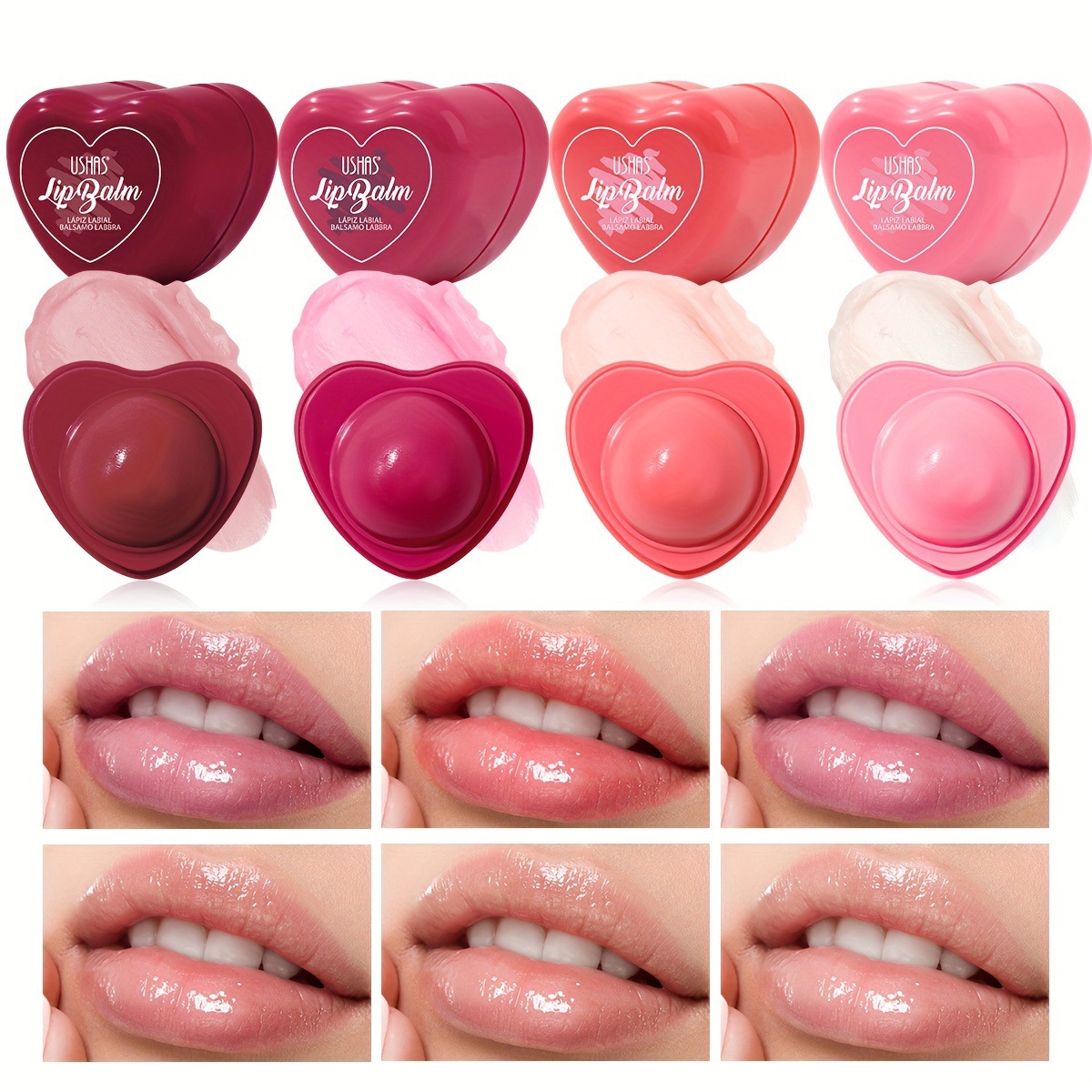 USHAS cross-border hot stock Lip Freeze, Lip balm, hydrating Lip gloss, lip care and moisturizing Lip LP2344 full figure