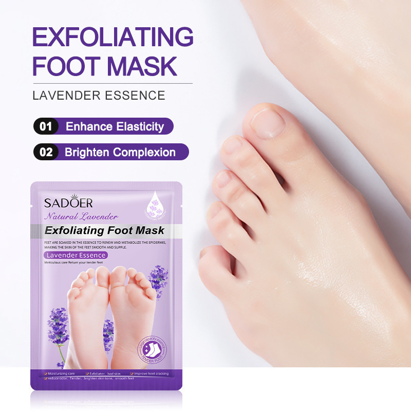 SADOER goat milk Nicotinamide hand and Foot masks Exfoliate, hydrate, moisturize and care for hands and feet. Wholesale export Specification drawing