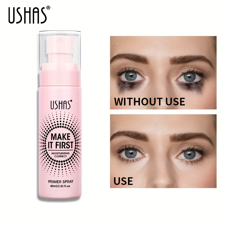 USHAS cross-border hot stock pre-makeup spray toner Spray Toner Oil-control moisturizing makeup Toner full figure