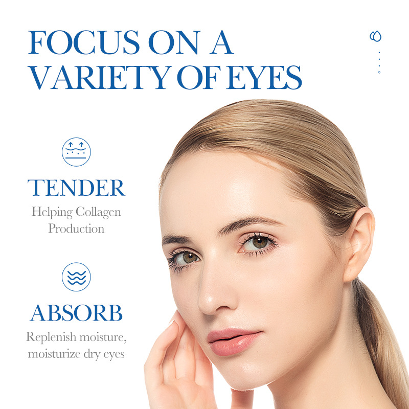 Full English SADOER caviar Essence Firming Three-color Eye Cream, Moisturizing and wrinkling eye bags, cross-border export wholesale Item Picture