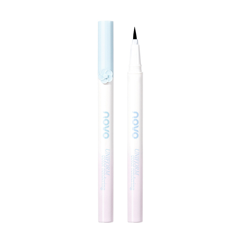 NOVO Flower Eye Eyeliner Liquid Pen is waterproof and does not smudge easily. It is a long-lasting eyeliner pen for students and beginners. Wholesale Item Picture