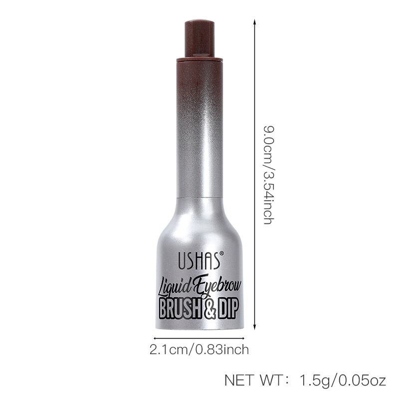 USHAS cross-border hot-selling eyebrow dye, Amazon eyebrow gel, waterproof, non-smudging, long-lasting eyebrow cream Item Picture
