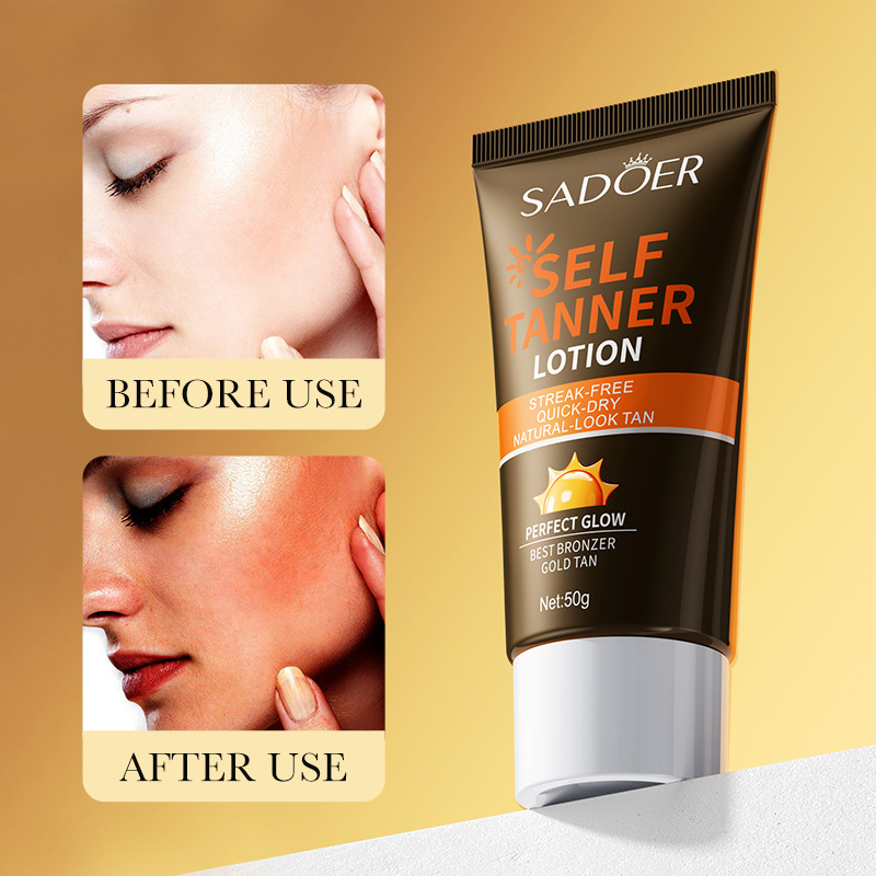 SADOER tanning Cream, moisturizing and hydrating, Bronze tanning Lotion, Body lotion, cross-border export wholesale Item Picture