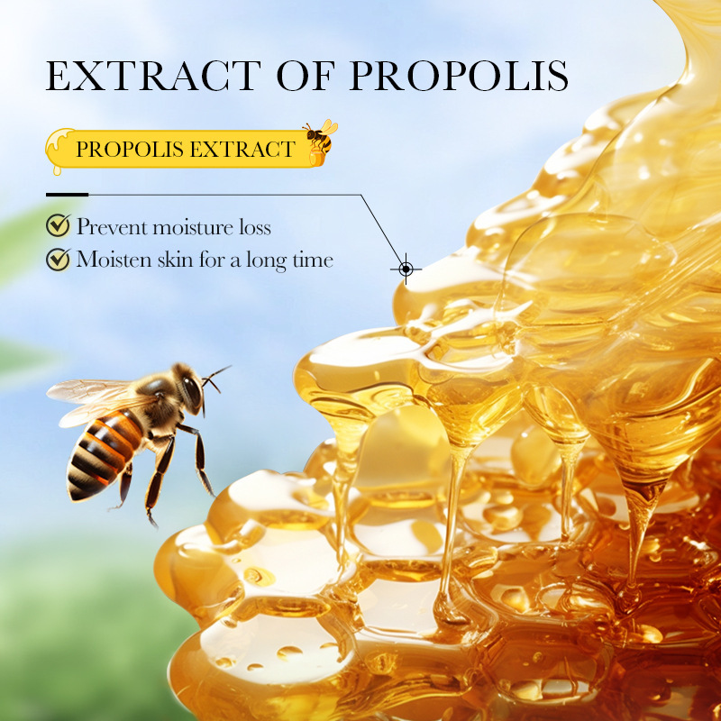Cross-border ready-made propolis Vitamin E lip balm SADOER Moisturizing and hydrating autumn and winter lip balm, factory direct sales for export Specification drawing