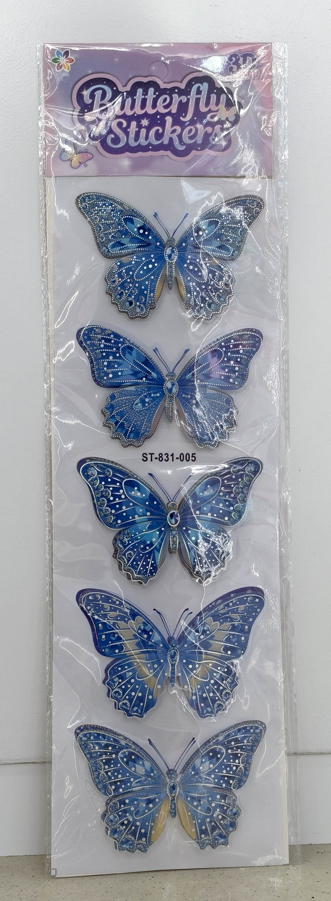 ST831 Butterfly Layer Decorative Stickers Application Scenario