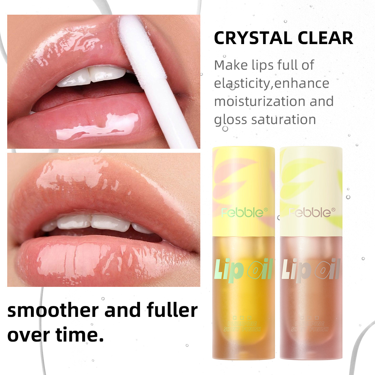 Febble FBC049, a long-lasting brightening, moisturizing and nourishing oat lip oil for cross-border Amazon sales in Europe and America Specification drawing