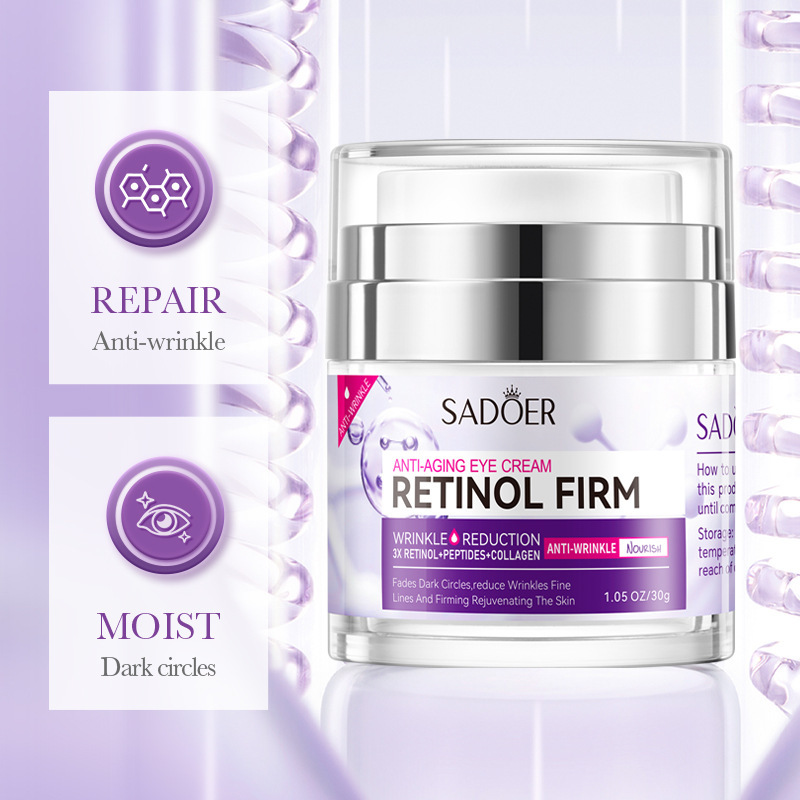 All-english face cream, eye cream, SADOER anti-wrinkle, hydrating, Moisturizing, anti-wrinkle, brightening and neck beauty cream, cross-border export wholesale details Picture