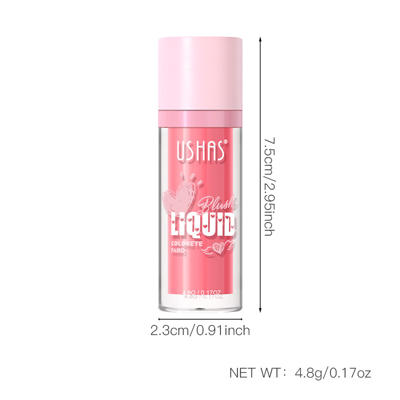 USHAS Cross-border Bestseller, the energetic and natural color-enhancing liquid blush FS468, cross-border wholesale Item Picture