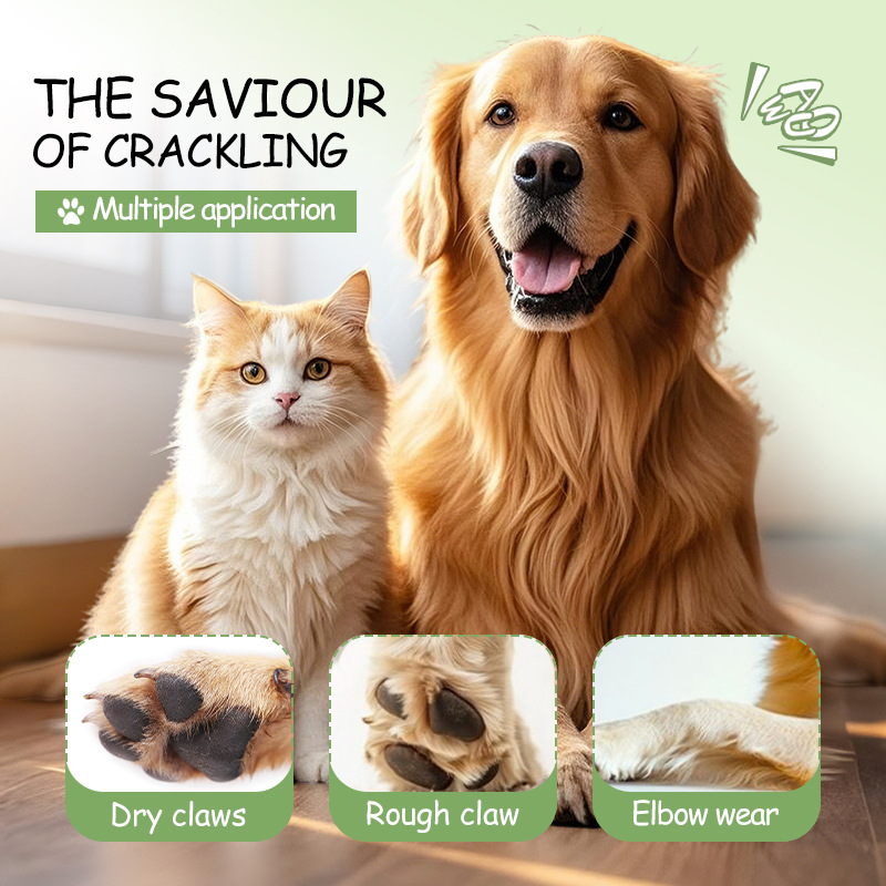All-english EXGYAN pet avocado moisturizing paw Guard to nourish the PAWS of cats and dogs cross-border export wholesale Specification drawing