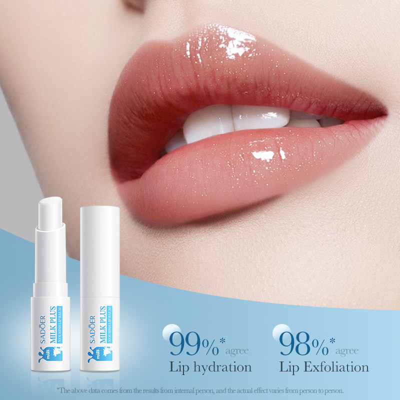 All-english SADOER ceramide milk Moisturizing Lipstick for Improving dryness, cross-border export wholesale Specification drawing