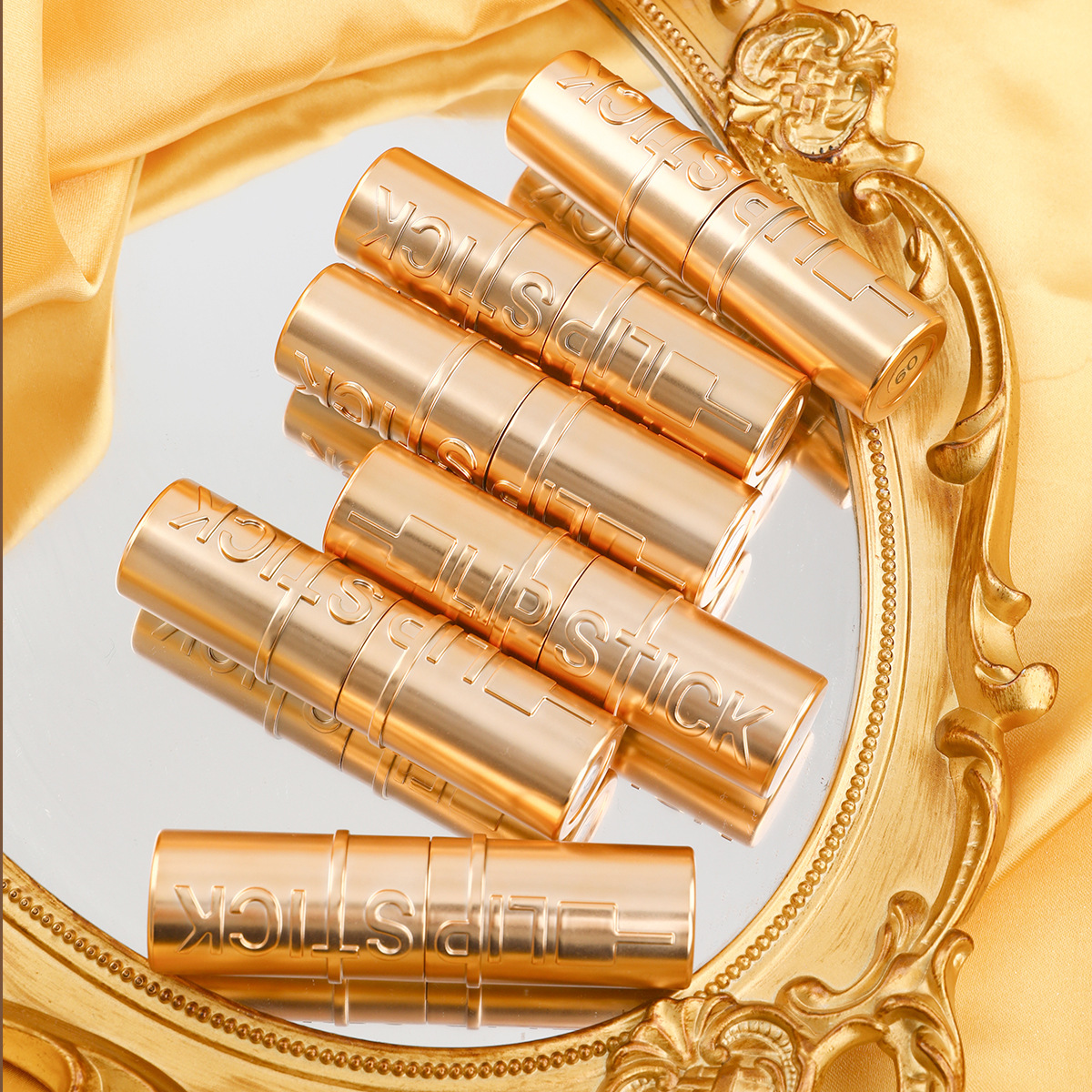 USHAS cross-border in-stock lipstick: Long-lasting, non-fading, non-stick to cups, moisturizing and hydrating, matte and matte, LP2333A+B Specification drawing