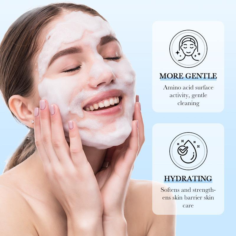 Cross-border wholesale of all-English SADOER Evening primrose VitaminE facial cleanser Application Scenario