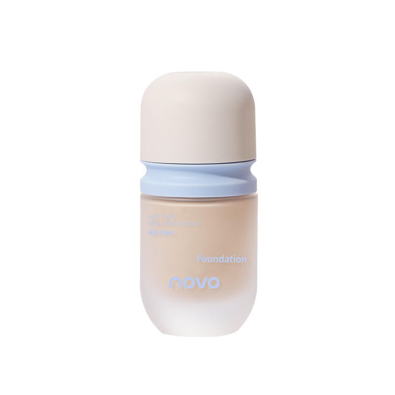 novo Soft Mist Nourishing and Long-lasting Foundation provides concealer, oil control, long-lasting water and sweat resistance, does not stick or smudge, suitable for students Item Picture