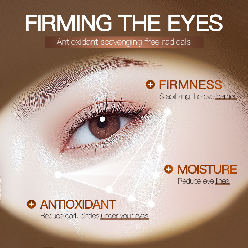 Cross-border wholesale of SADOER sea buckthorn Vitamin C Antioxidant Firming Eye Cream and Hydrating Eye Mask in English Application Scenario
