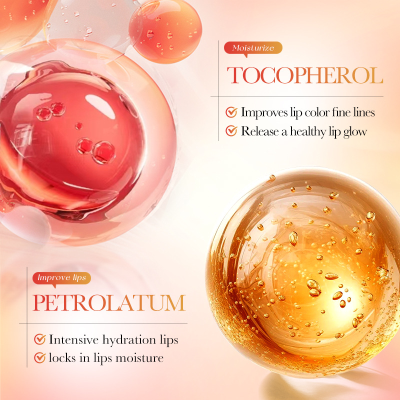 SADOER Strawberry Vaseline Hydrating, Brightening and Nourishing Dual-color Lip Mask Moisturizing Lipstick for cross-border export Application Scenario