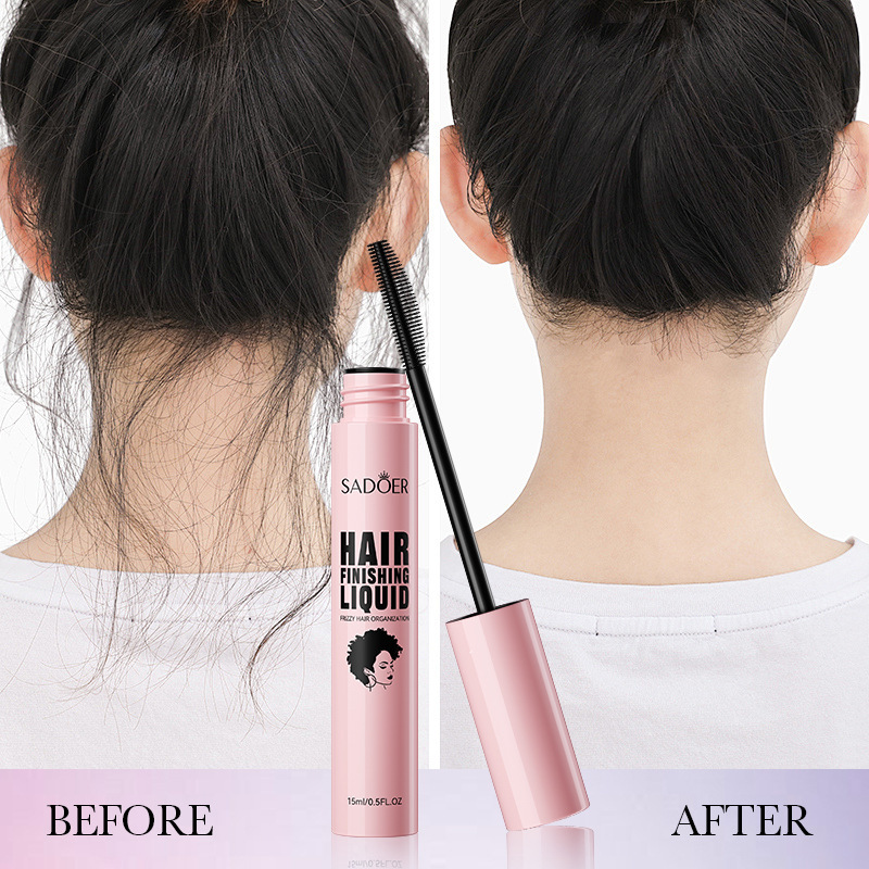 SADOER Hair Styling and tidying Liquid in full English, cross-border export factory direct sales Specification drawing