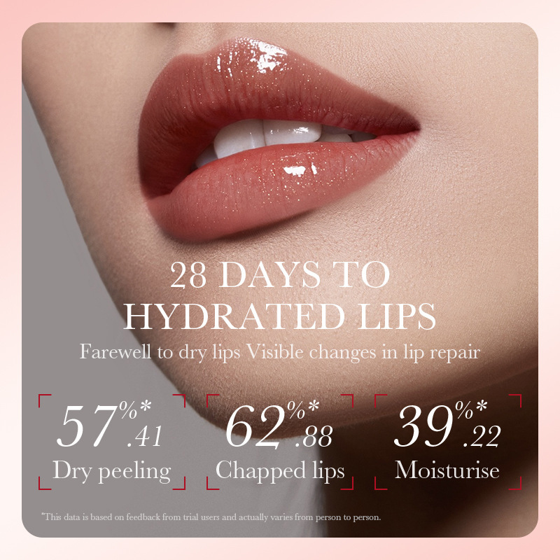 SADOER cherry Pink Nourishing Lip Mask in full English, moisturizing and caring for the lips, autumn and winter lip mask cross-border export wholesale Specification drawing
