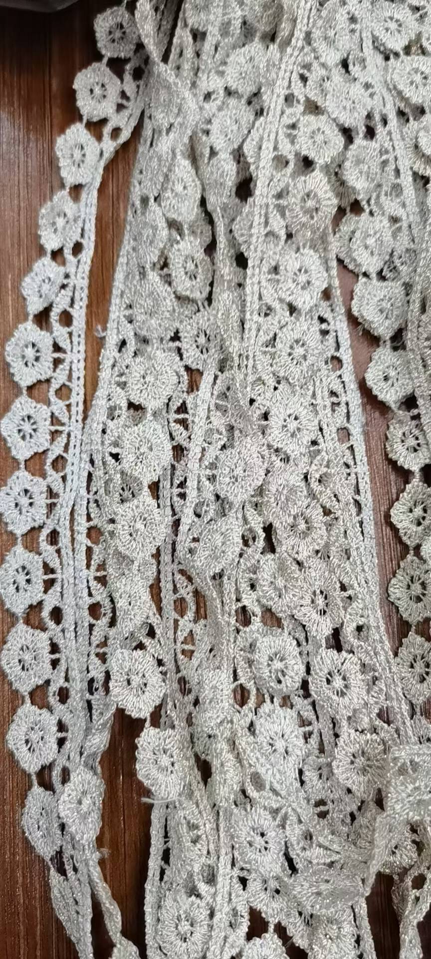 涤棉蕾丝花边辅料棉线裙边帽子服装家纺配饰花边