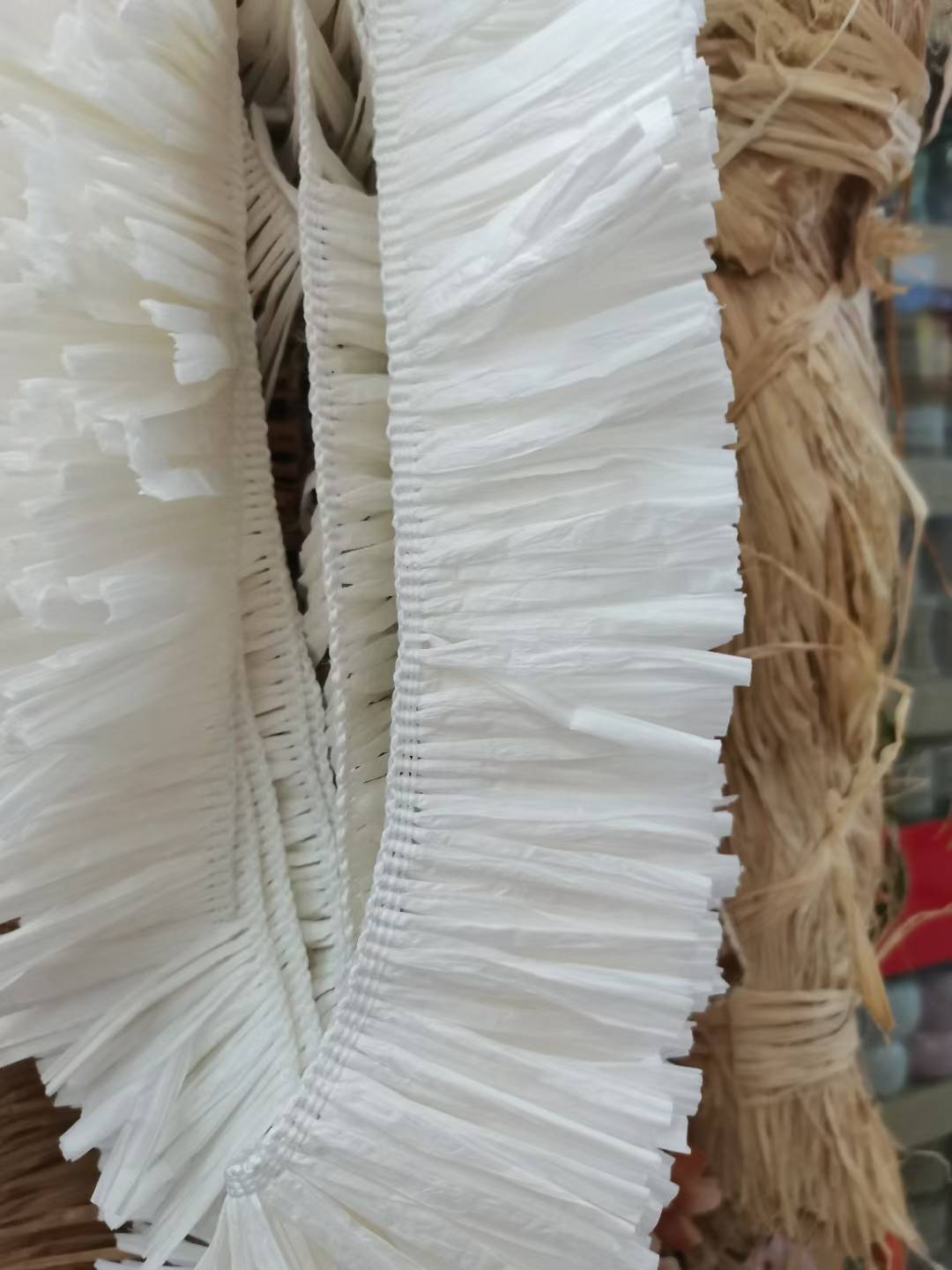 拉菲草排须植物流苏家居装饰工艺品流苏挂饰