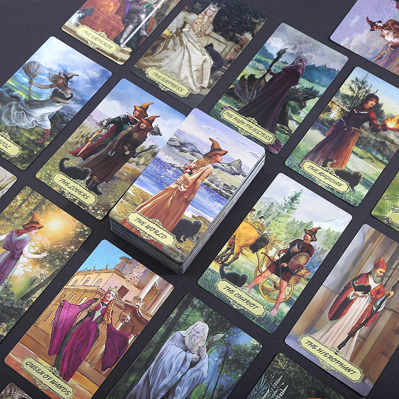 塔罗牌定制客户logo客户的图案和尺寸订做详情8