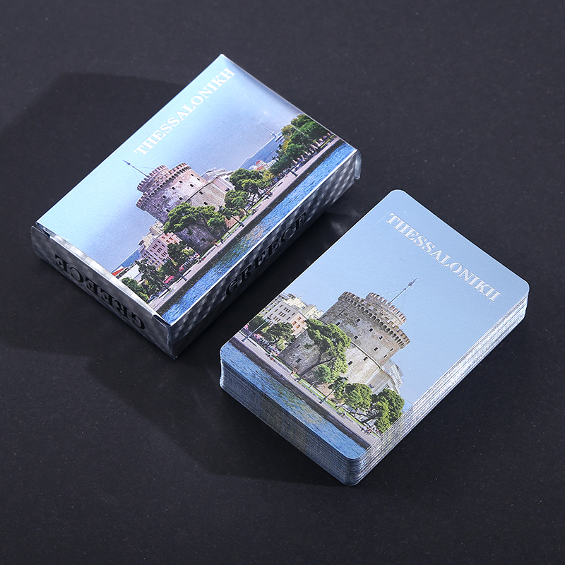 塑料扑克PET定做旅游纪念品SOUVENIR客户图案订做定制促销礼品详情8