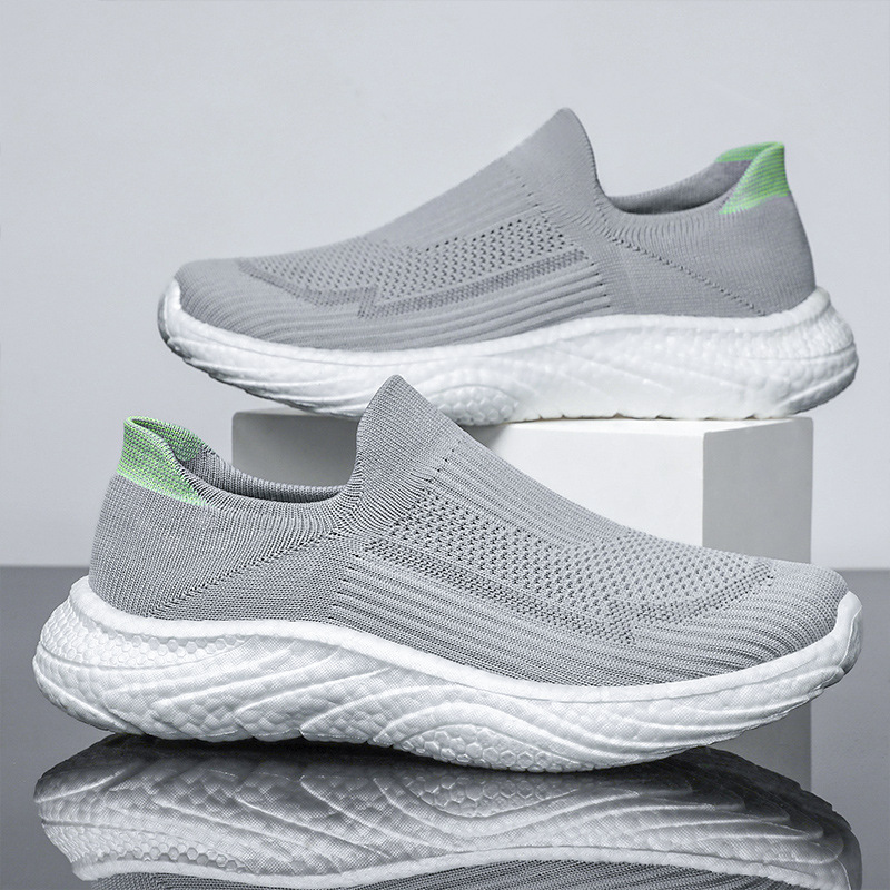 Spring new style Feizhi women's shoes factory wholesale lightweight one-step women's shoes cross-border couple shoes consignment full figure