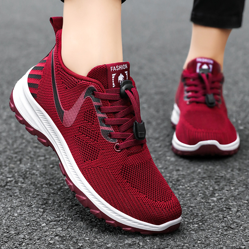Shoes for women, middle-aged and elderly people, walking shoes that are not cramped or tiring, shoes for the elderly, private domain gift shoes, women's shoes for export, casual shoes details Picture