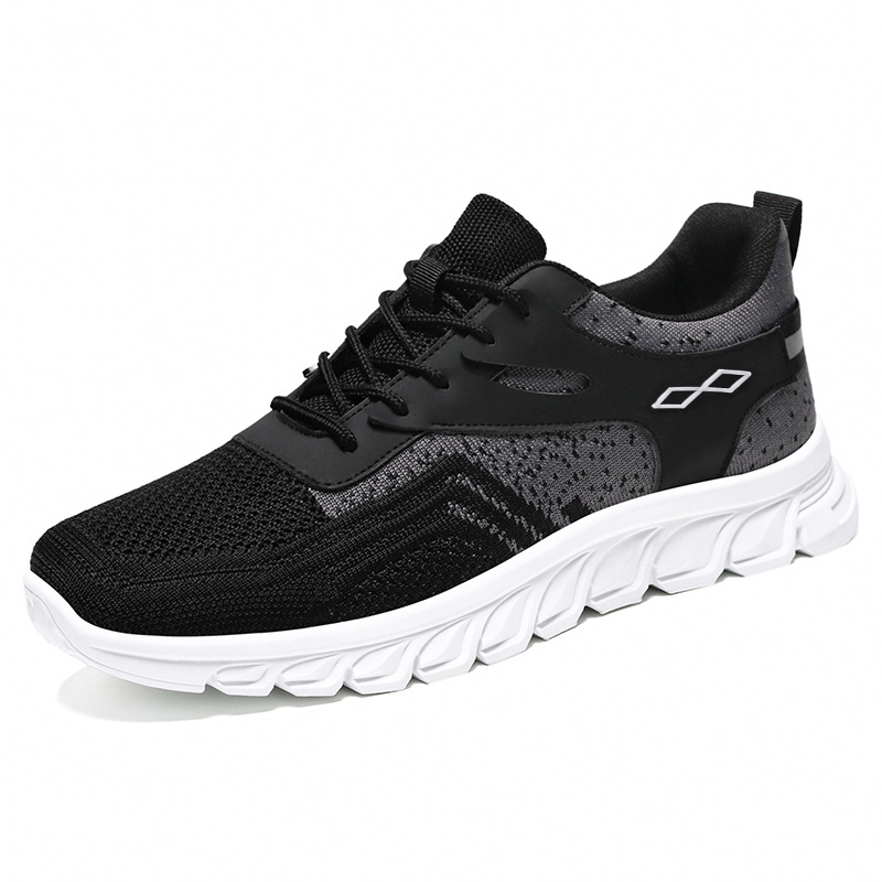 Spring new fashionable sporty men's shoes, soft-soled breathable casual shoes, trendy student shoes, sent by the manufacturer Item Picture