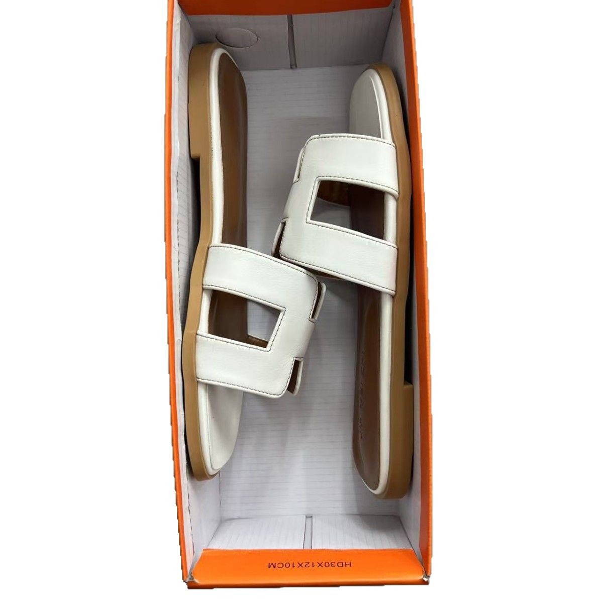 Large size 43 export trade cross-border one-shoulder sandals, women's summer outerwear flat sandals, Thai seaside travel beach shoes Item Picture