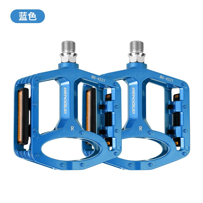 BG-4221 aluminum pedal, aluminum alloy pedal, mountain bike pedal, bicycle pedal, foot pedal Application Scenario