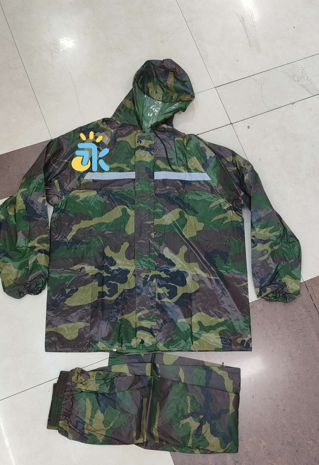 迷彩套装日用百货分体雨衣男女长款户外防雨服儿童雨披遮阳挡风雨具雨衣雨披防雨用品