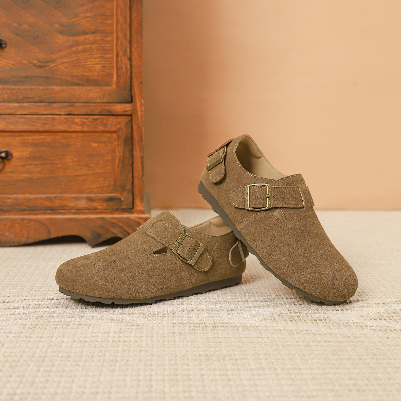Soft-soled Boken shoes for women 2024 new style spring and autumn all-inclusive. Lazy people can wear flat Boken shoes with one foot. Single shoes for women are comfortable Application Scenario