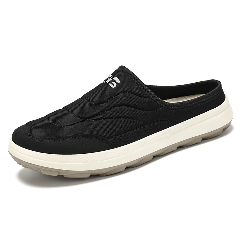 Men's shoes, half-slipper, one-foot casual shoes, breathable and non-smelly, dad's shoes, new summer comfortable men's single shoes Item Picture