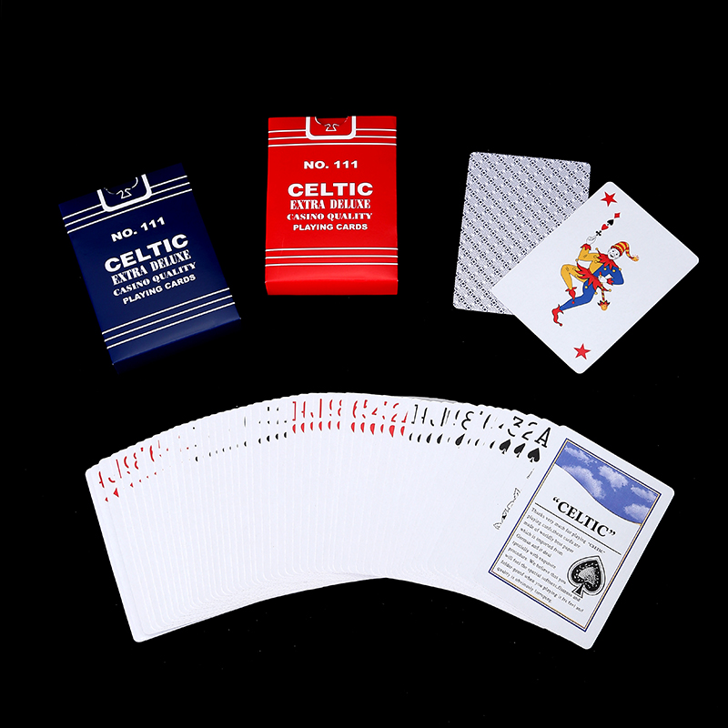 CELTIC非洲外贸尼日利亚扑克现货可定做