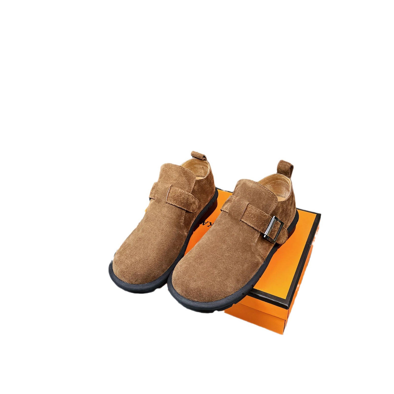 Women's 2023 new style of all-in-one sheepskin and fur snow boots, short, fleece and thickened Boken shoes for winter Item Picture