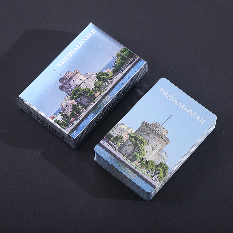 塑料扑克PET定做旅游纪念品SOUVENIR客户图案订做定制促销礼品详情7