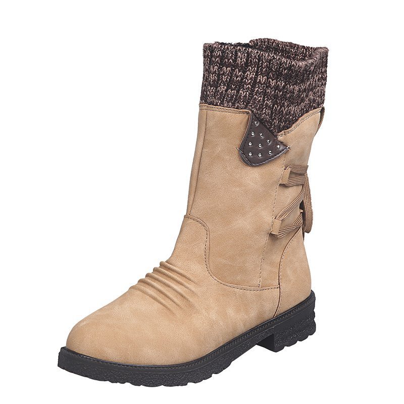 Cross-border foreign trade women's shoes new spring 2023 new Amazon stock short boots, Dr. Martens boots, European and American woolen boots Item Picture