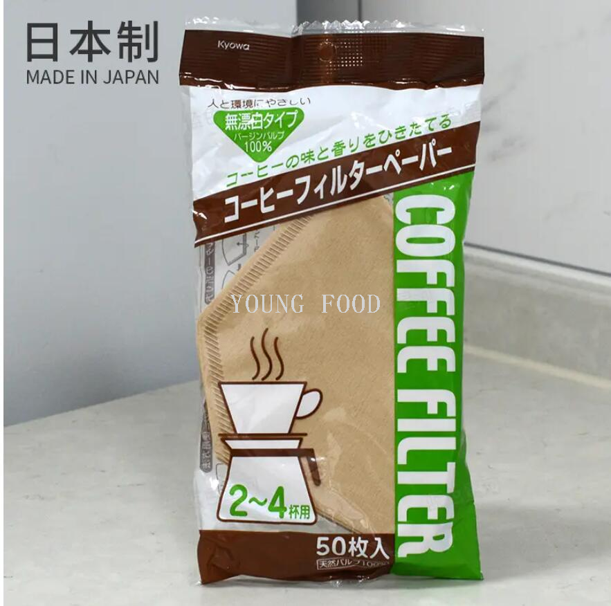 包邮！日本进口KYOWA 咖啡滤纸无漂白 手冲咖啡滤杯滴漏壶美式详情4
